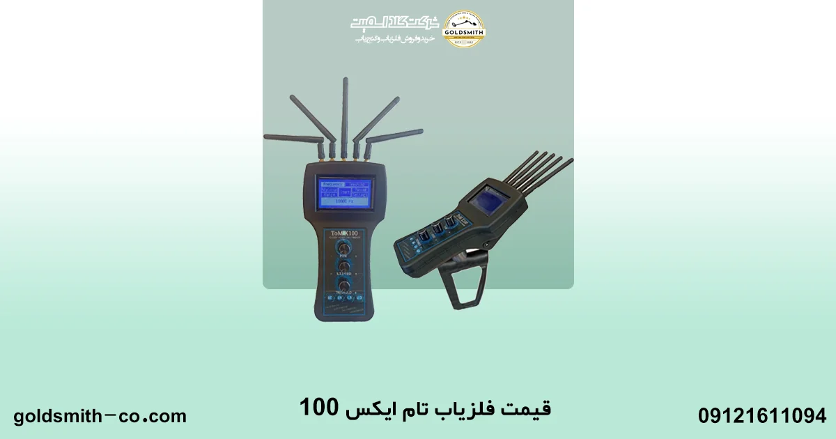 فلزیاب تام ایکس 100